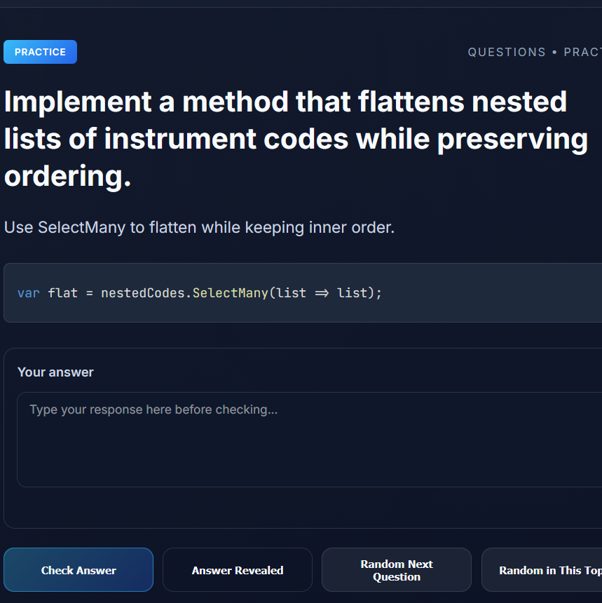Senior .NET Exercises